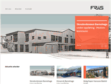Tablet Screenshot of friisarkitekter.no